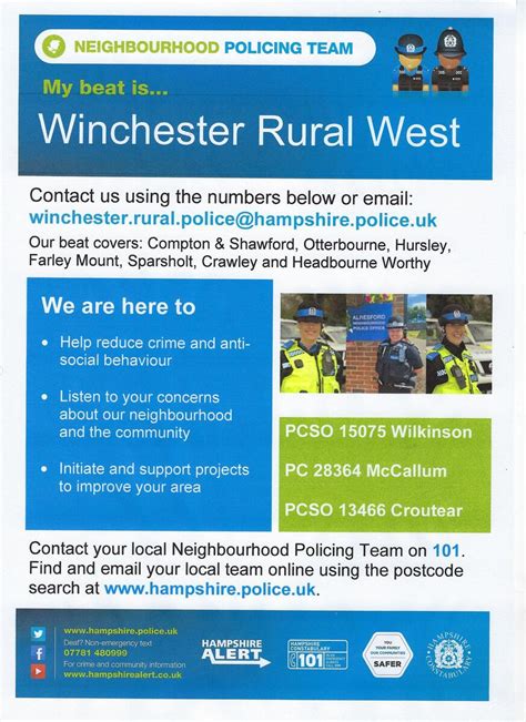 local pcso contact details.